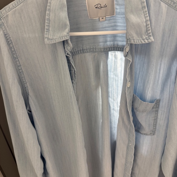Rails denim blouse - Picture 10 of 10